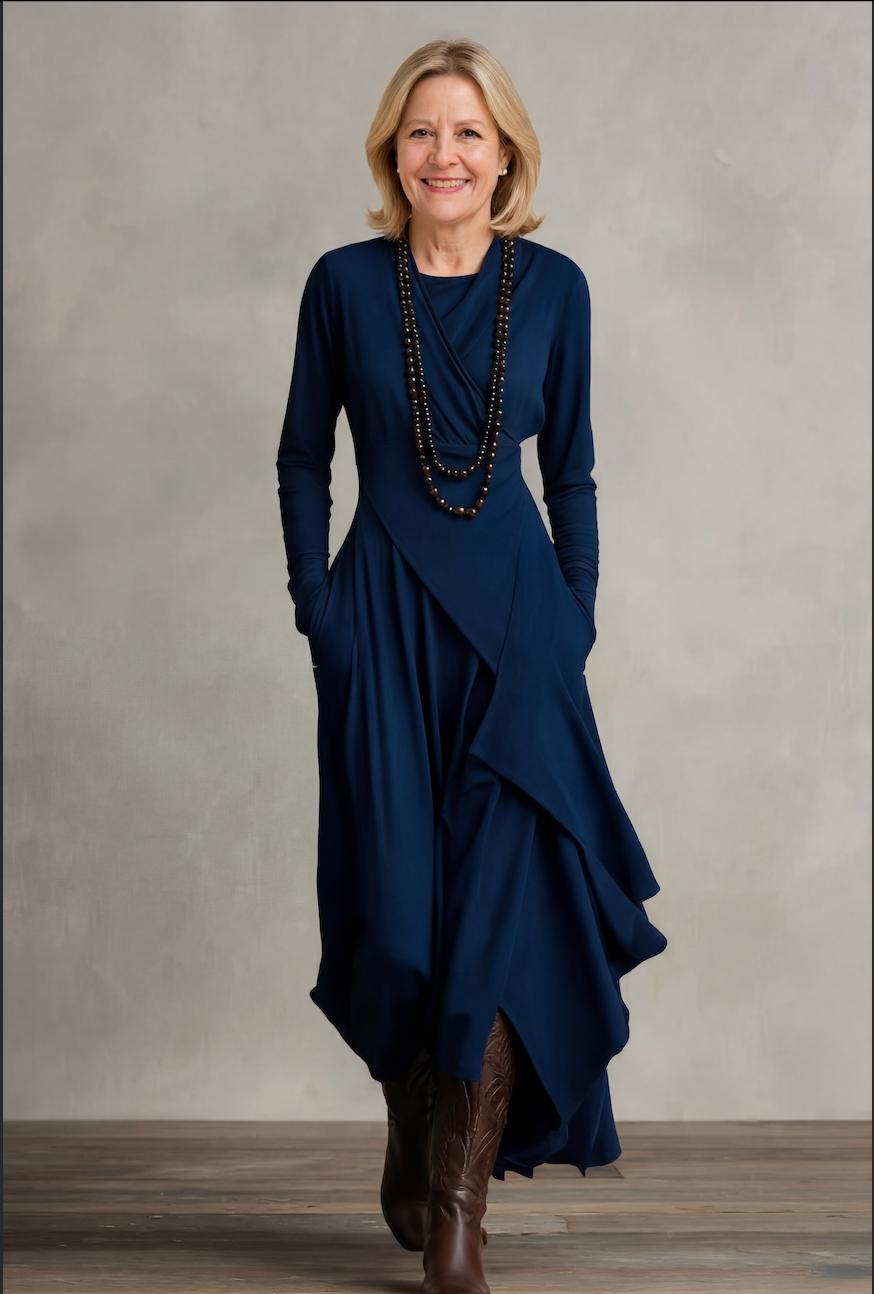 LARISSA | High-Quality Asymmetrical Dress