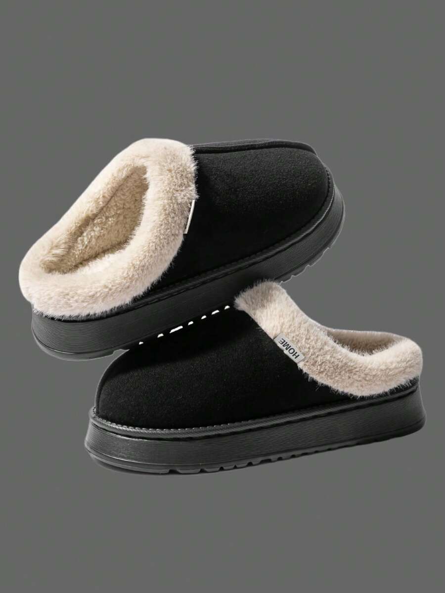 Women's Bootie | Fluffy Khaki Slippers