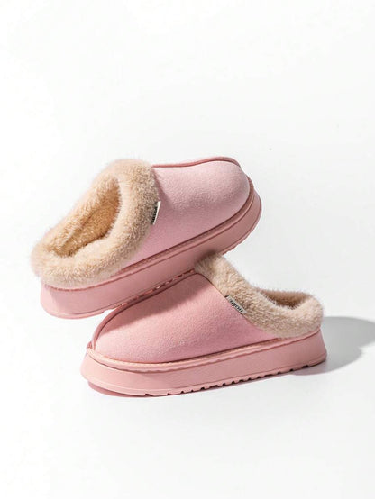Women's Bootie | Fluffy Khaki Slippers