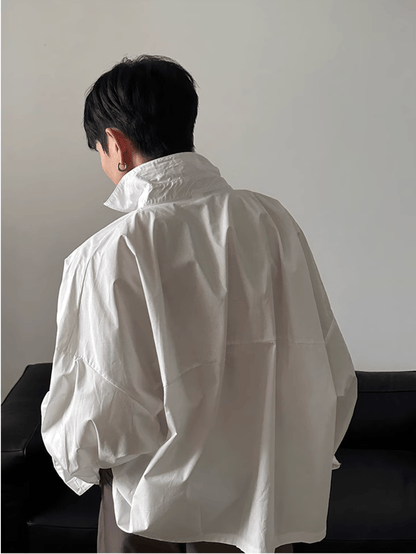 [GENESISBOY] Blue Striped Casual Shirt st2080