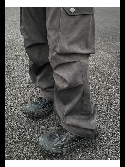 DIRTY-DYE UTILITY TROUSERS st5077