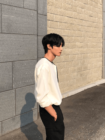 [MRCYC] loose pullover shirt st2045