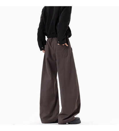 DRAPE SABER-CUT TROUSERS st5080
