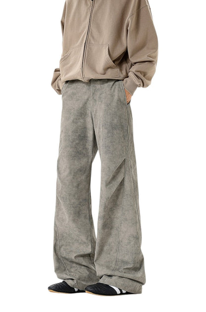 DECONSTRUCTED TIE-DYE SABER TROUSERS st5082