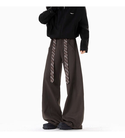 DRAPE SABER-CUT TROUSERS st5080