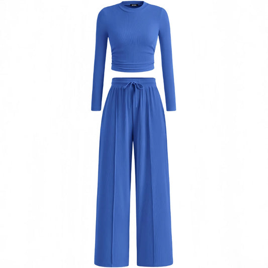 High Waist Wide Leg Pants