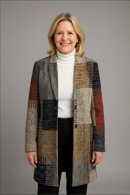 Jill - Chic Printed Blazer