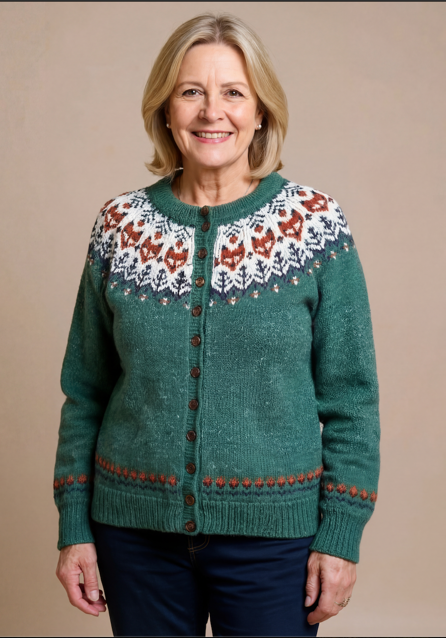 Carolina | Vintage Icelandic Cardigan
