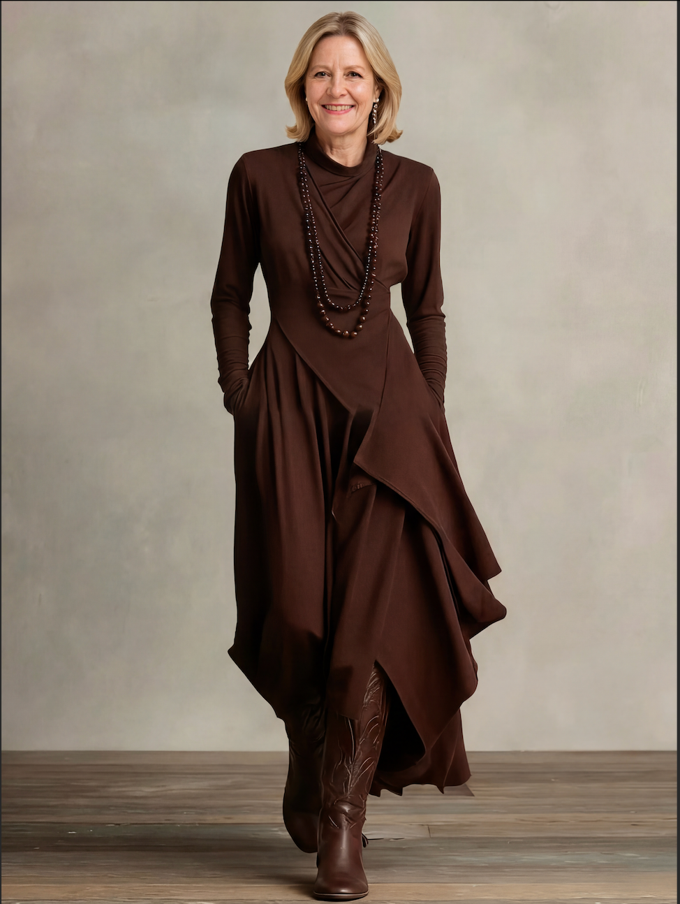 LARISSA | High-Quality Asymmetrical Dress