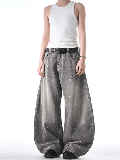 [MADWITCH] street ink wash jeans st1868