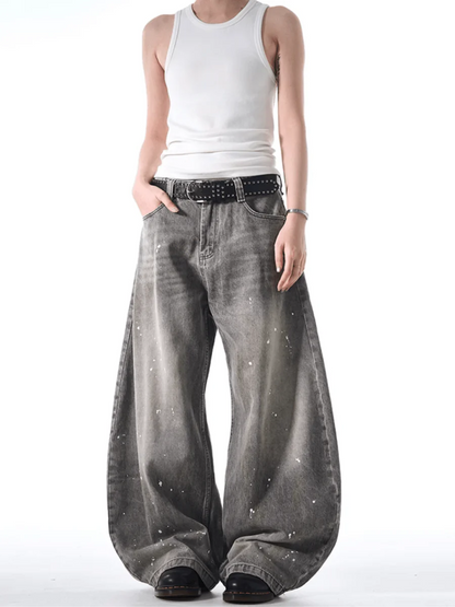 [MADWITCH] street ink wash jeans st1868