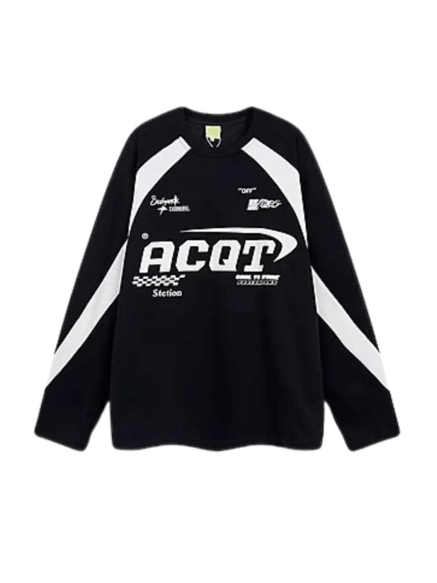 [TREND ST] High Street Round Neck Sweat st1855