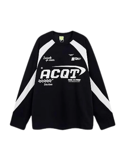 [TREND ST] High Street Round Neck Sweat st1855