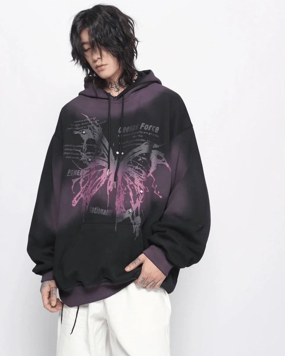 【Mz】heavy washed hooded st1892