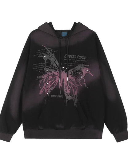 【Mz】heavy washed hooded st1892