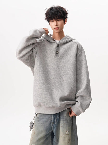 HEAVY KNIT HOODIE st5047