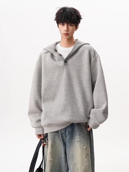 HEAVY KNIT HOODIE st5047