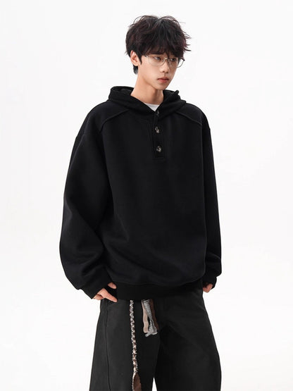 HEAVY KNIT HOODIE st5047