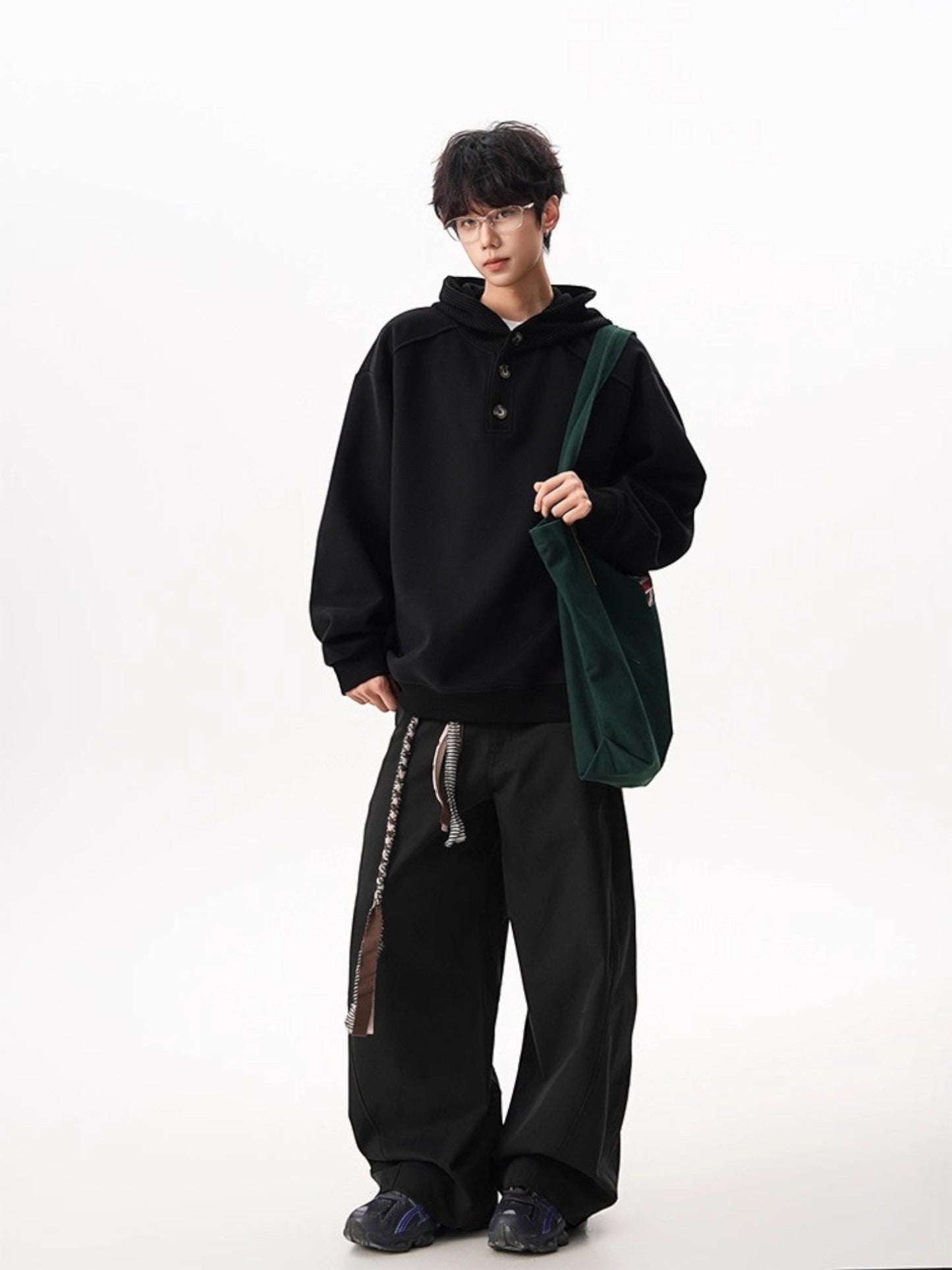 HEAVY KNIT HOODIE st5047