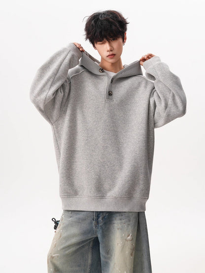 HEAVY KNIT HOODIE st5047