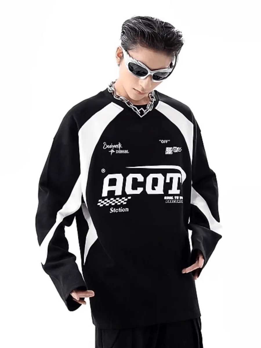 [TREND ST] High Street Round Neck Sweat st1855