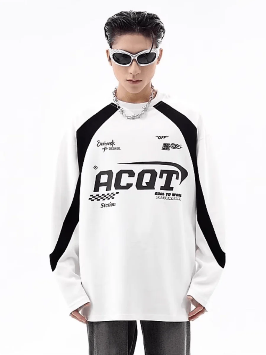 [TREND ST] High Street Round Neck Sweat st1855