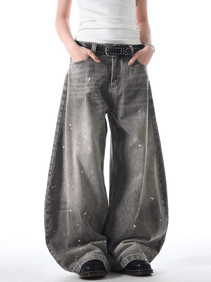 [MADWITCH] street ink wash jeans st1868