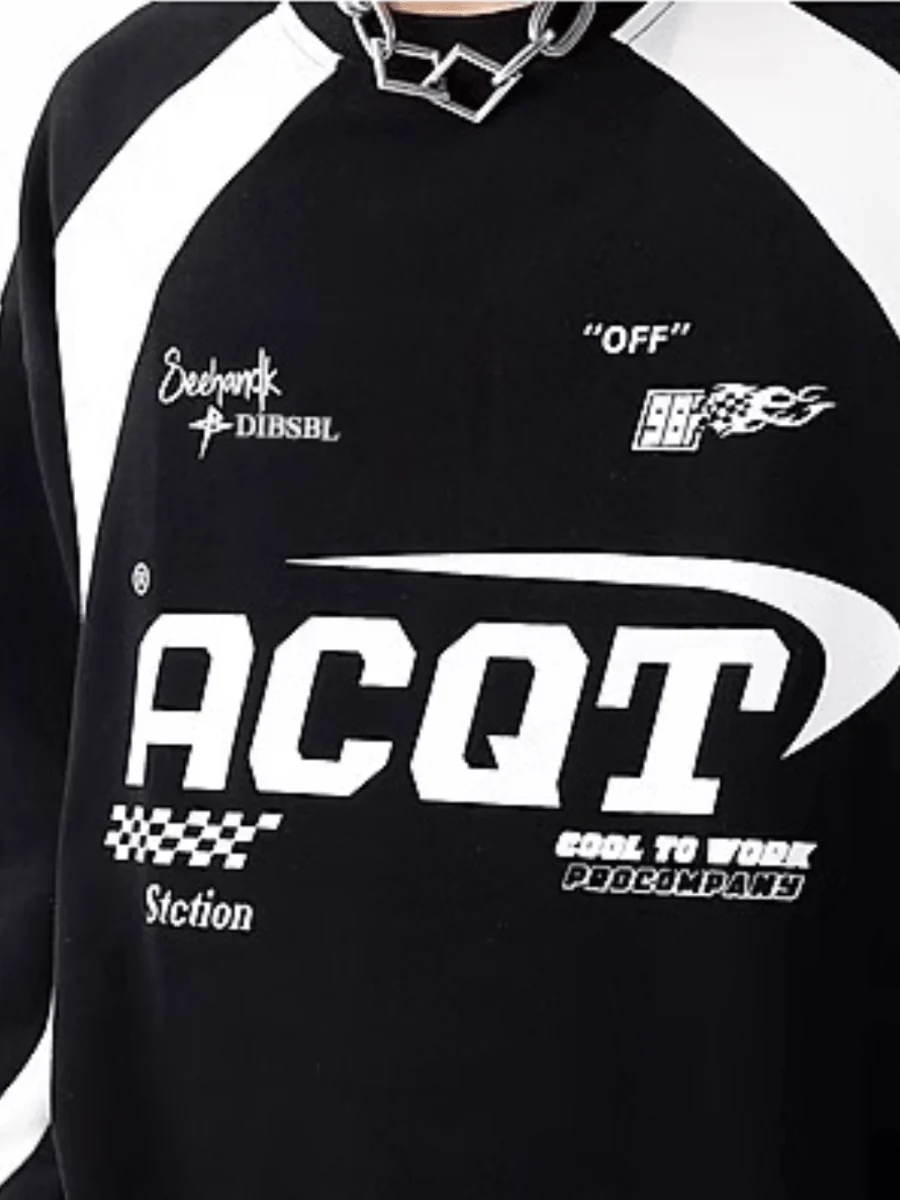 [TREND ST] High Street Round Neck Sweat st1855