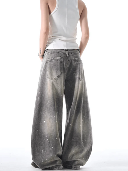 [MADWITCH] street ink wash jeans st1868