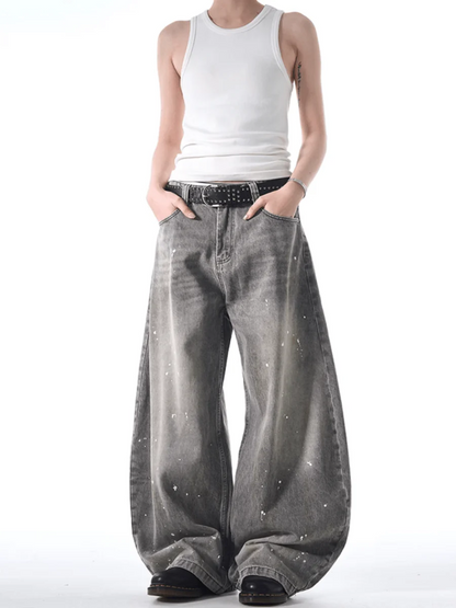 [MADWITCH] street ink wash jeans st1868